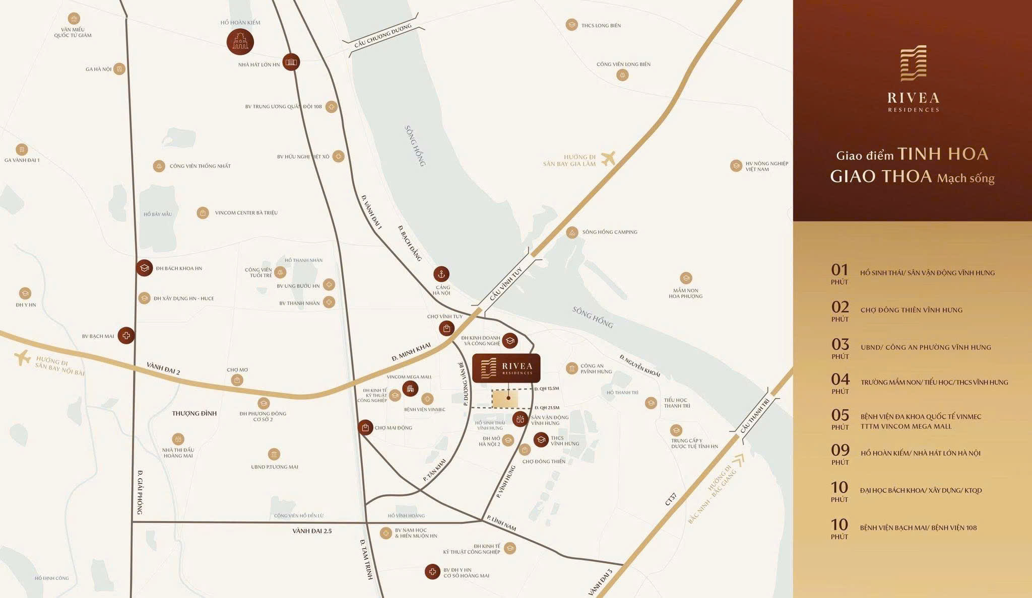 Vị tri dự án Rivea Residences