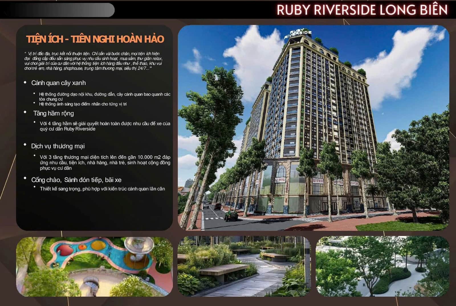 Tiện ích dự án ruby riverside