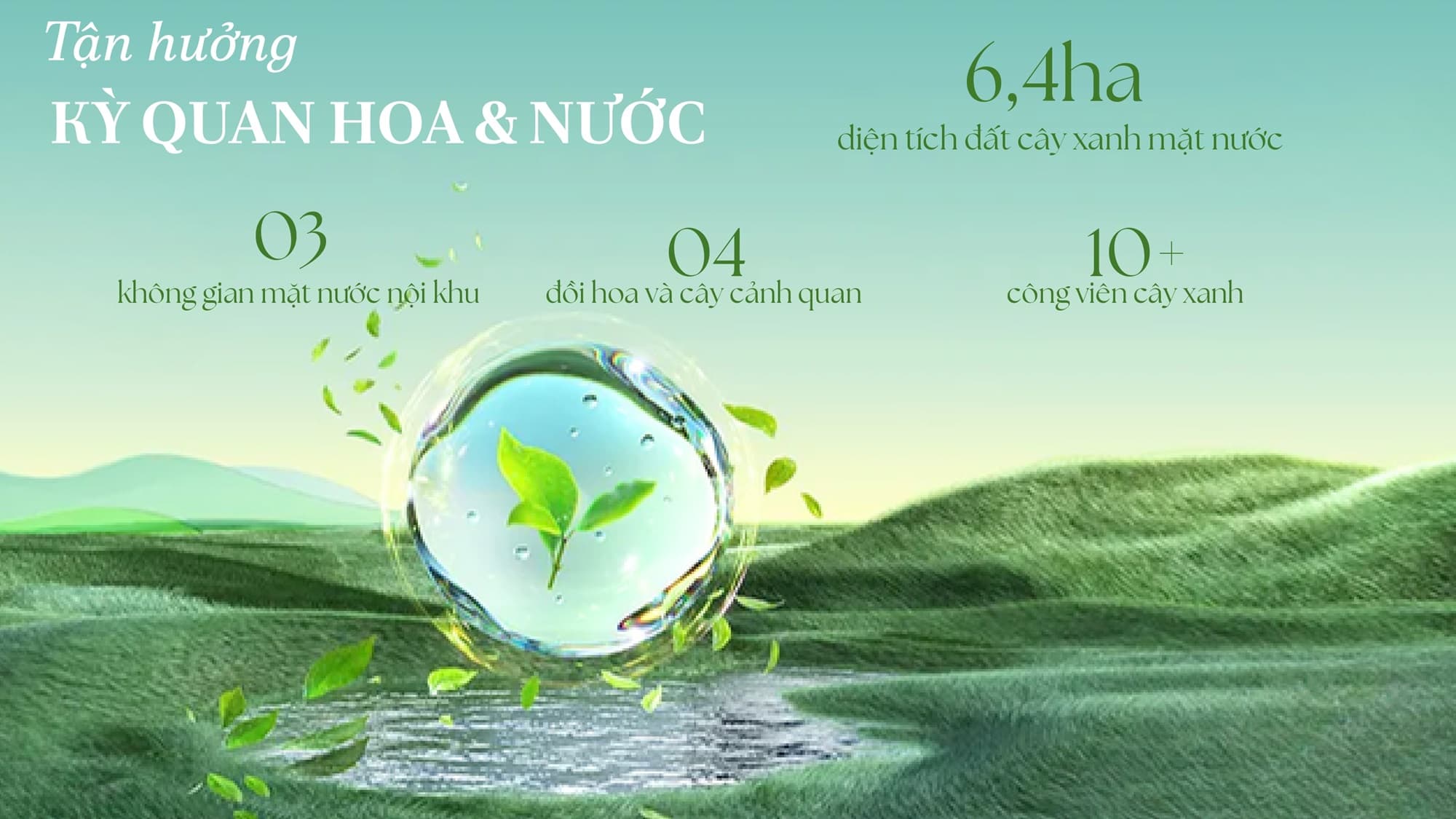 Không gian sống sinh thái Pearl Rivera