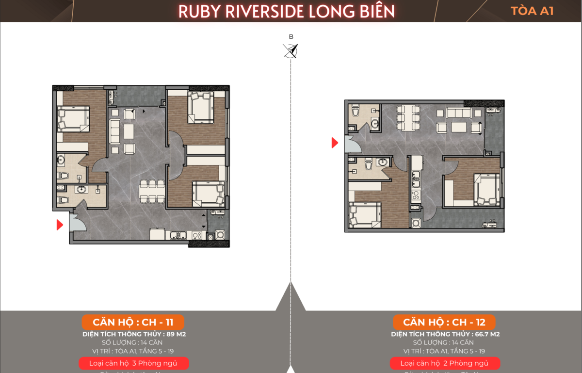 Ruby Riverside Lodge Mặt bằng Ruby Riverside Phúc Đồng Long Biên