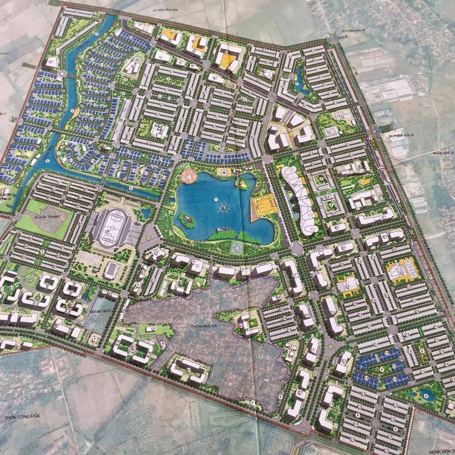 Mặt Bằng Tổng Thể Forestia Park Phố Nối