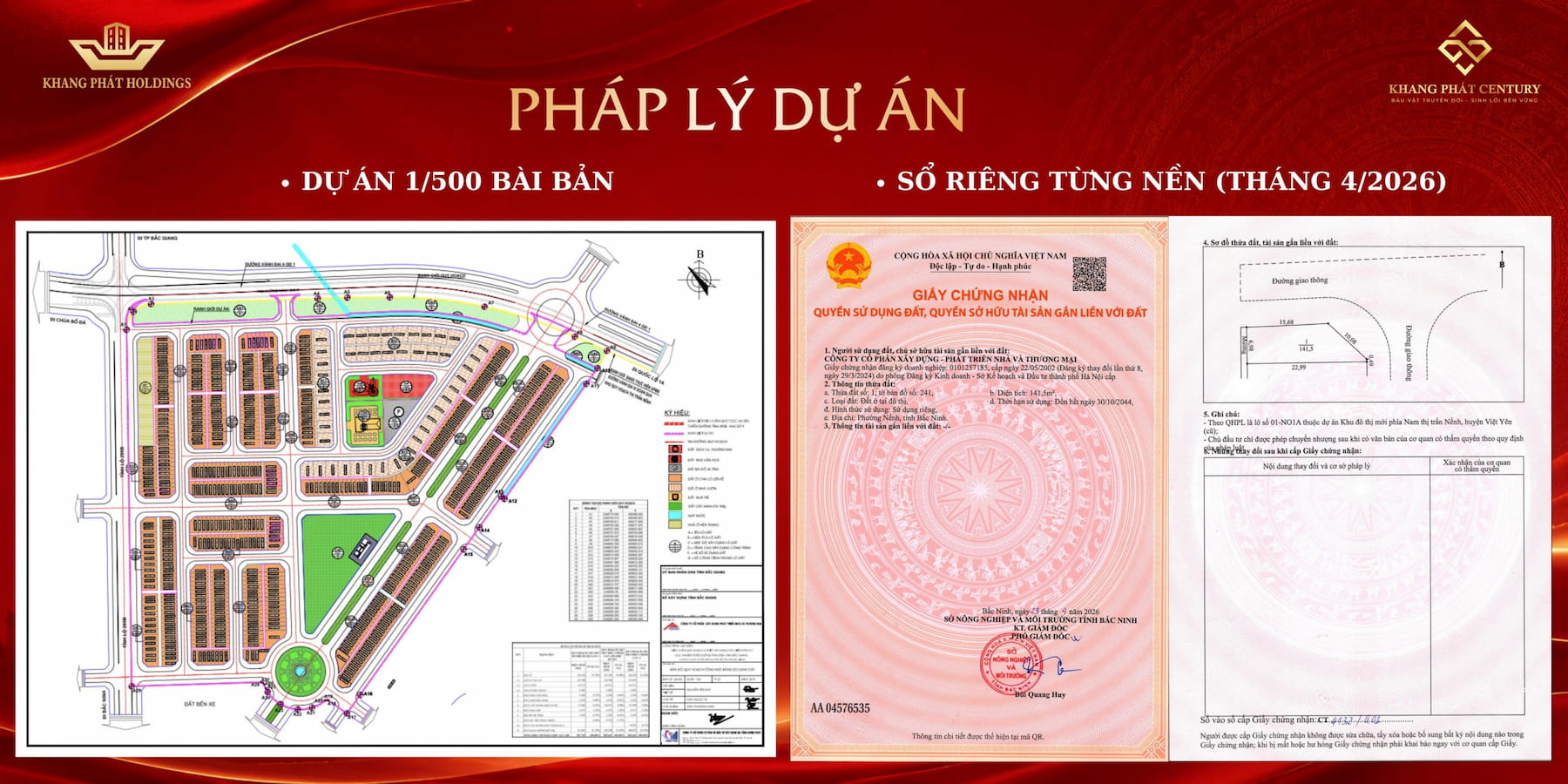 Pháp lý Khang Phát Century