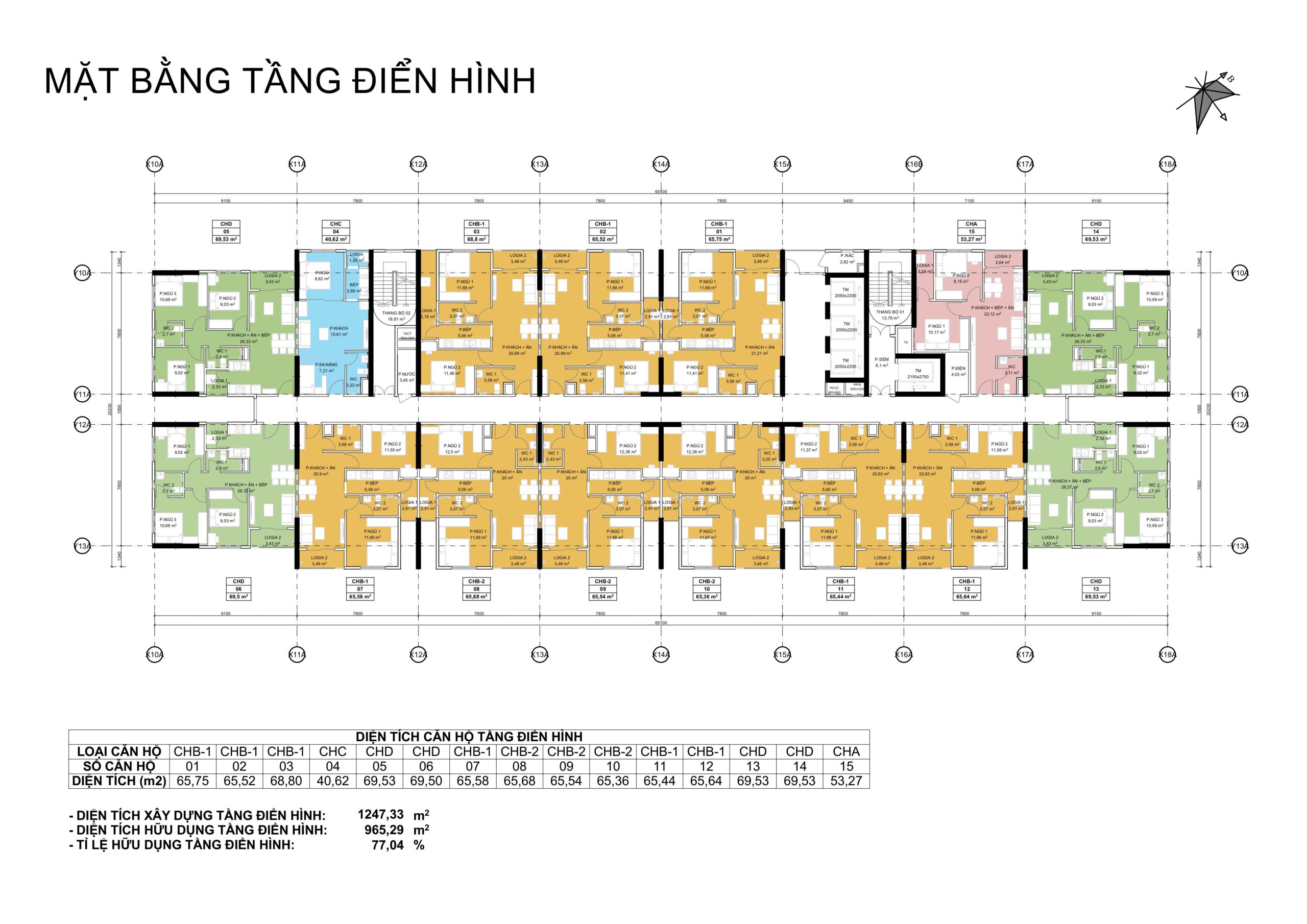 Mặt bằng Phoenix Homes